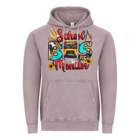 Vintage Zinc school bus monitor Vintage Hoodie - texasbilliewilder