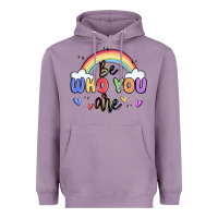 Lavender be who you are Heavyweight Hoodie - MaliasSmallBusiness