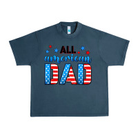Midnight Navy All American dad Urban Heavy Tee - Neo Western
