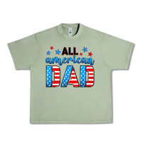 Oil Green All American dad Urban Heavy Tee - Neo Western