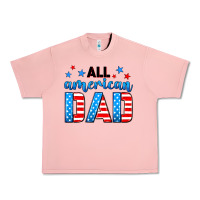 Salmon All American dad Urban Heavy Tee - Neo Western