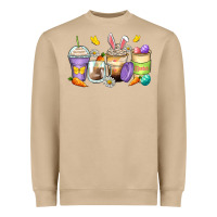 Mushroom easter day coffee cups Heavyweight Sweatshirt - Zillion Design Studio