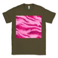 Army Green pink glitter Classic Tee - JahusDesignShop