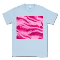 Dusty Blue pink glitter Classic Tee - JahusDesignShop