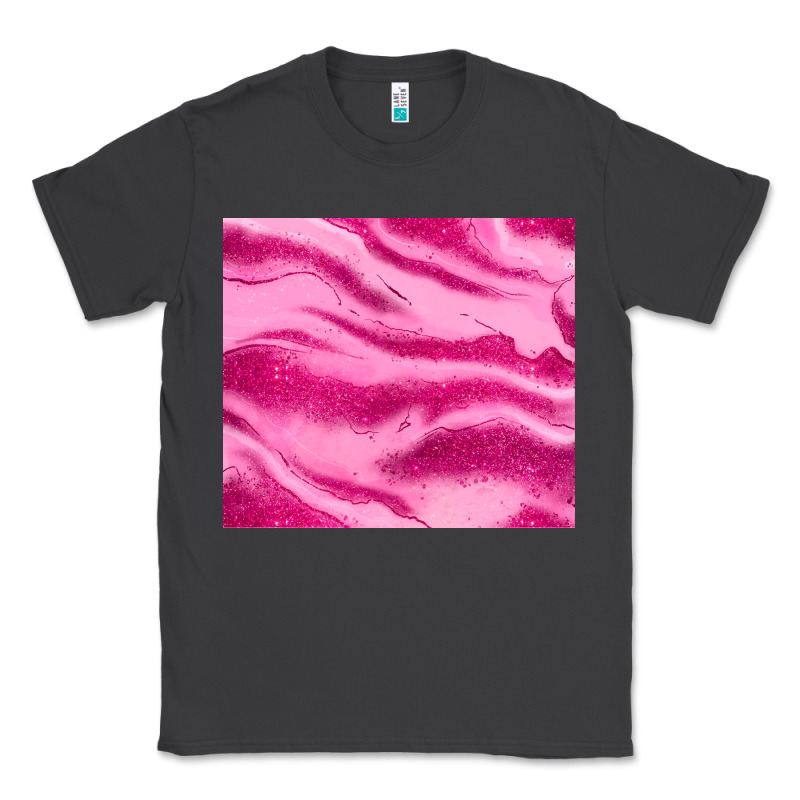 Pink Glitter Classic Tee by JahusDesignShop | Teevron