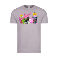 Vintage Zinc neon western coffee cups Vintage Tee - Zillion Design Studio