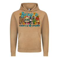 Vintage Camel being a nana makes my life complete Vintage Hoodie - Zillion Design Studio