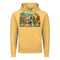 Vintage Mustard being a nana makes my life complete Vintage Hoodie - Zillion Design Studio