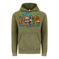 Vintage Olive being a nana makes my life complete Vintage Hoodie - Zillion Design Studio