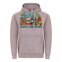 Vintage Zinc being a nana makes my life complete Vintage Hoodie - Zillion Design Studio