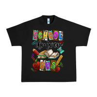 Black School driver bus Urban Heavy Tee - CowhideDigitalArt