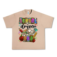 Burro School driver bus Urban Heavy Tee - CowhideDigitalArt