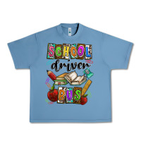 Pebble Blue School driver bus Urban Heavy Tee - CowhideDigitalArt