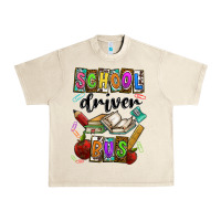 Sandshell School driver bus Urban Heavy Tee - CowhideDigitalArt