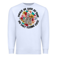 White would ya look at that my last flying fuck Premium Sweatshirt - MaliasSmallBusiness