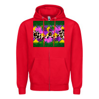 Red mardi gras Leopard and heart Zipper Hoodie - AdoDesignShop
