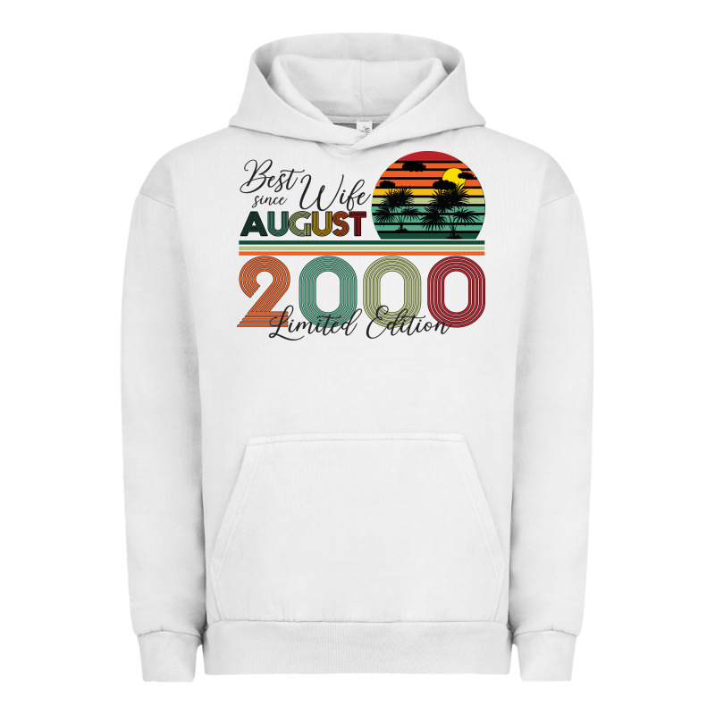 Best Wife Since August 2000 Limited Edition Urban Hoodie by Bettercallsaul | Teevron