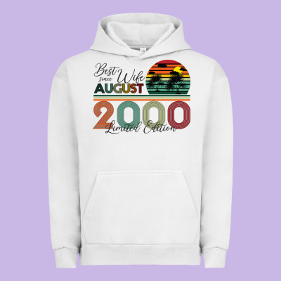 Best Wife Since August 2000 Limited Edition Urban Hoodie Designed By Bettercallsaul