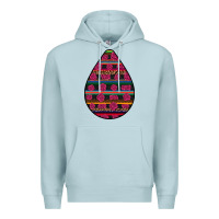 Blue Mist Hispanic Heritage Premium Hoodie - BundleAndBundleShop