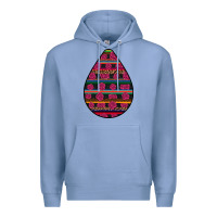 Colony Blue Hispanic Heritage Premium Hoodie - BundleAndBundleShop