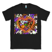 Black halloween heart Classic Tee - AdoDesignShop