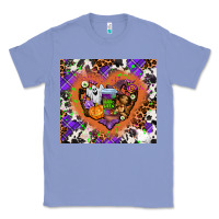 Colony Blue halloween heart Classic Tee - AdoDesignShop