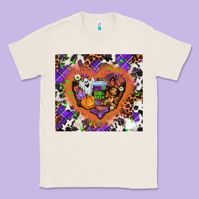 Halloween Heart Classic Tee Designed By Adodesignshop