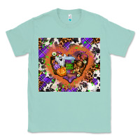 Seafoam halloween heart Classic Tee - AdoDesignShop
