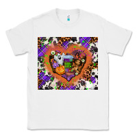 White halloween heart Classic Tee - AdoDesignShop