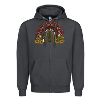Smoke rainbow tree Zipper Hoodie - AdoDesignShop