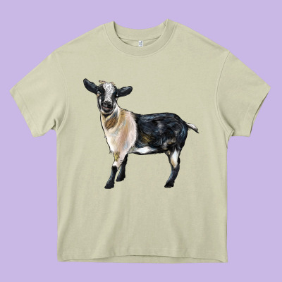 Tennessee Fainting Goat Heavy Core Tee Designed By Lillyallendesigns