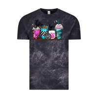 Cloud Black motocross coffee cups Vintage Tee - Zillion Design Studio