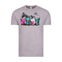 Vintage Zinc motocross coffee cups Vintage Tee - Zillion Design Studio