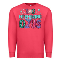 Cardinal 100 mermazing days Premium Sweatshirt - MaliasSmallBusiness