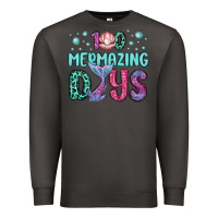 Smoke 100 mermazing days Premium Sweatshirt - MaliasSmallBusiness