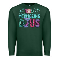 Sports Green 100 mermazing days Premium Sweatshirt - MaliasSmallBusiness