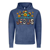 Vintage Denim let me tell you about my jesus Vintage Hoodie - Zillion Design Studio