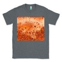 Charcoal Heather orange glitter tumbler Classic Tee - JahusDesignShop