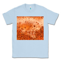 Dusty Blue orange glitter tumbler Classic Tee - JahusDesignShop