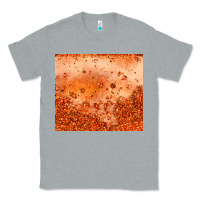 Heather Grey orange glitter tumbler Classic Tee - JahusDesignShop