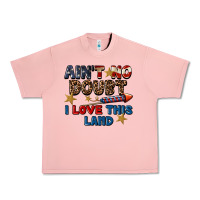 Salmon Ain't no doubt i love this land 4th of july Urban Heavy Tee - CowGirlArtShop