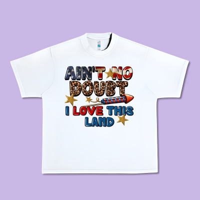 Ain't No Doubt I Love This Land 4th Of July Urban Heavy Tee Designed By Cowgirlartshop