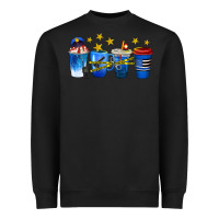 Black police coffee cups Heavyweight Sweatshirt - texasbilliewilder