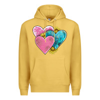 Antique Gold hearts Premium Hoodie - AdoDesignShop