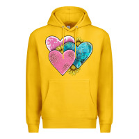 Lemon hearts Premium Hoodie - AdoDesignShop