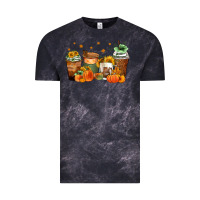 Cloud Black fall coffee cups Vintage Tee - Zillion Design Studio