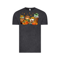 Fall Coffee Cups Vintage Tee | Teevron