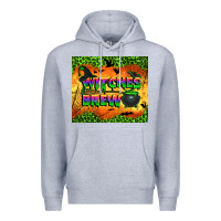 Heather Grey witches brew tumbler Premium Hoodie - BundleAndBundleShop