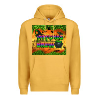 Mustard witches brew tumbler Premium Hoodie - BundleAndBundleShop