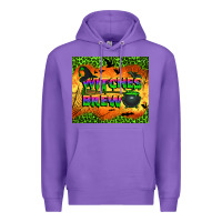 Purple witches brew tumbler Premium Hoodie - BundleAndBundleShop